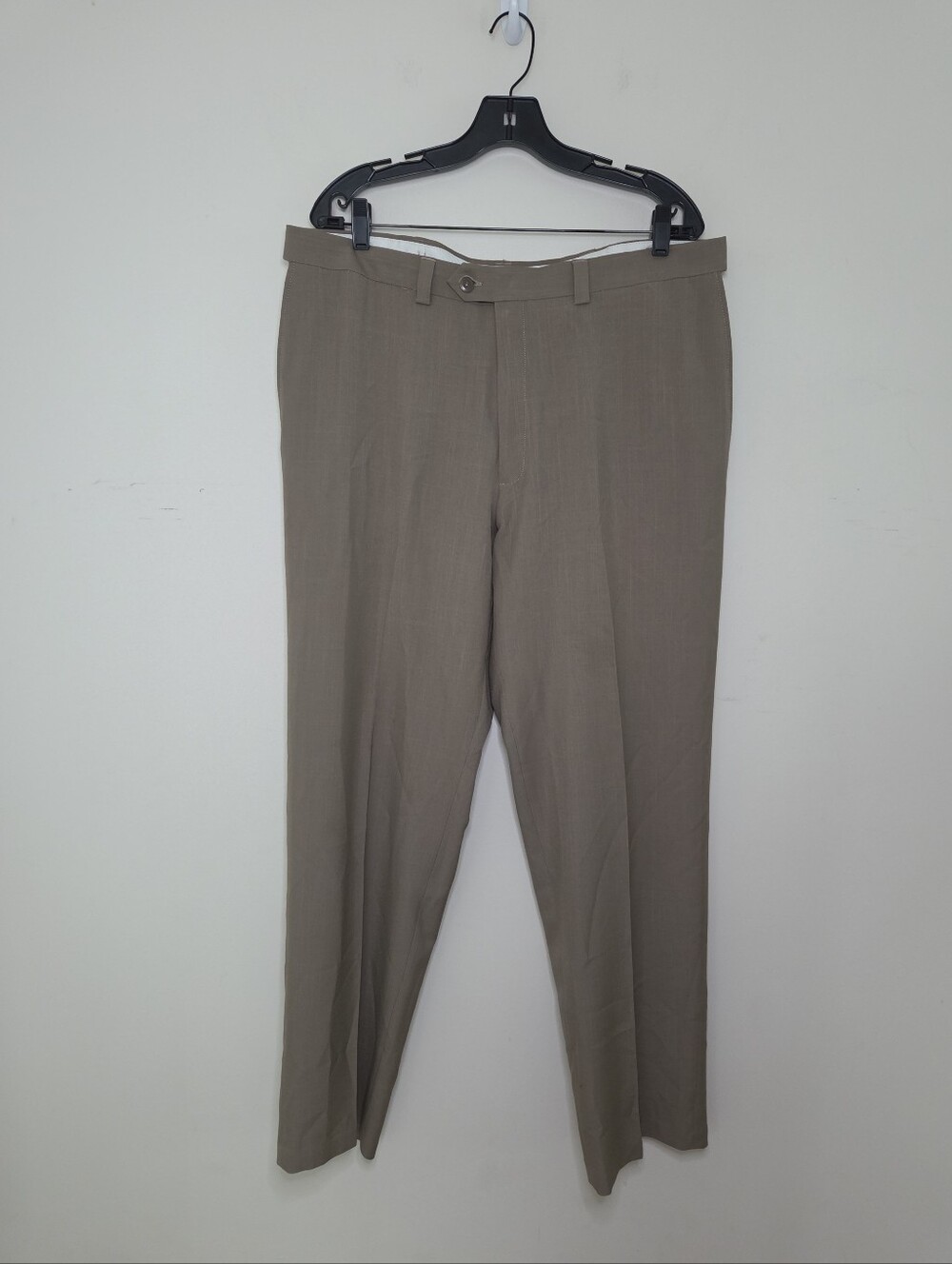 Men's Haggar Tan Dress Pants Sz 36 X 32